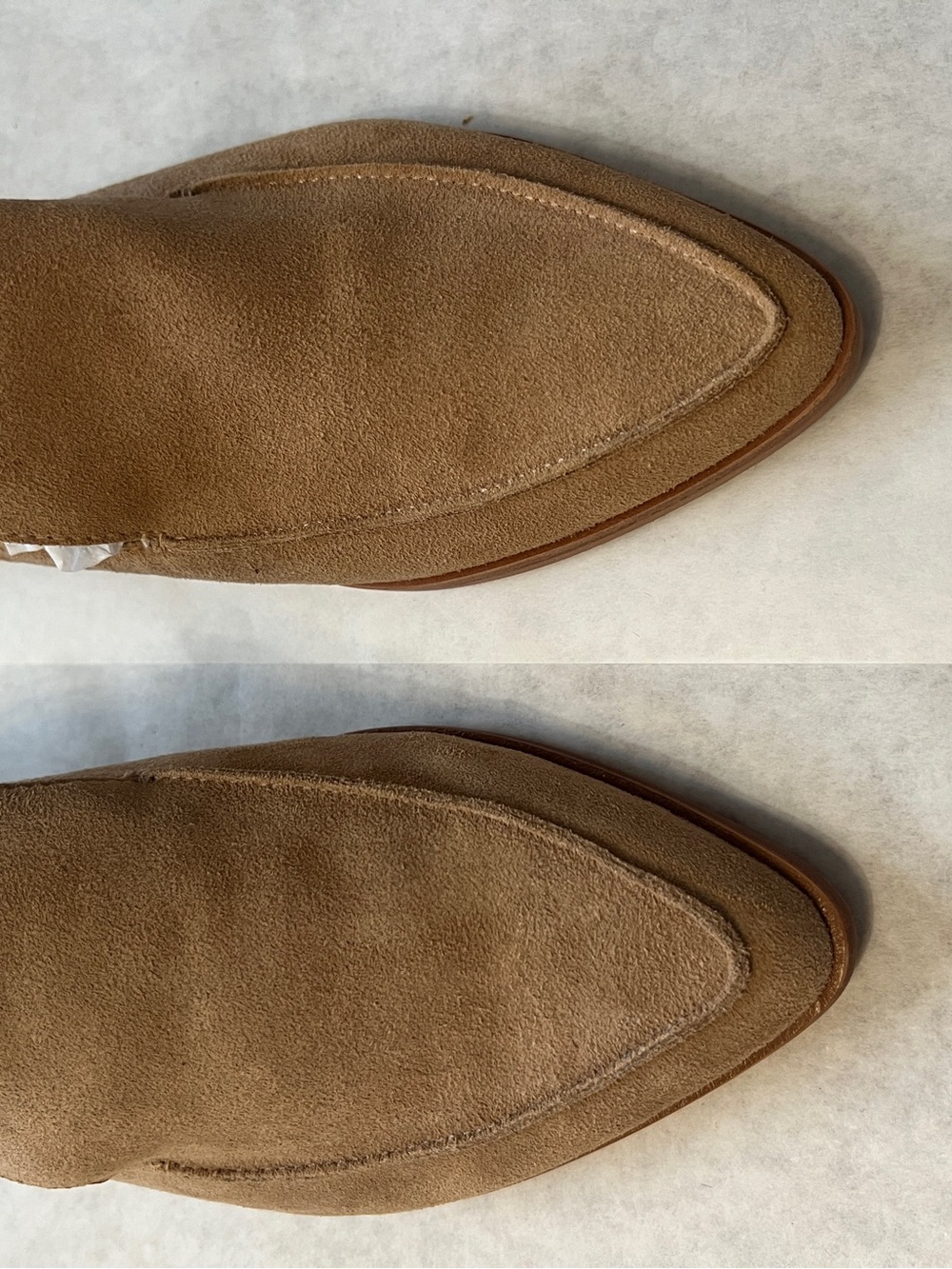 Treasure & Bond Women's Suede Mules in Tan - Picture 3 of 5